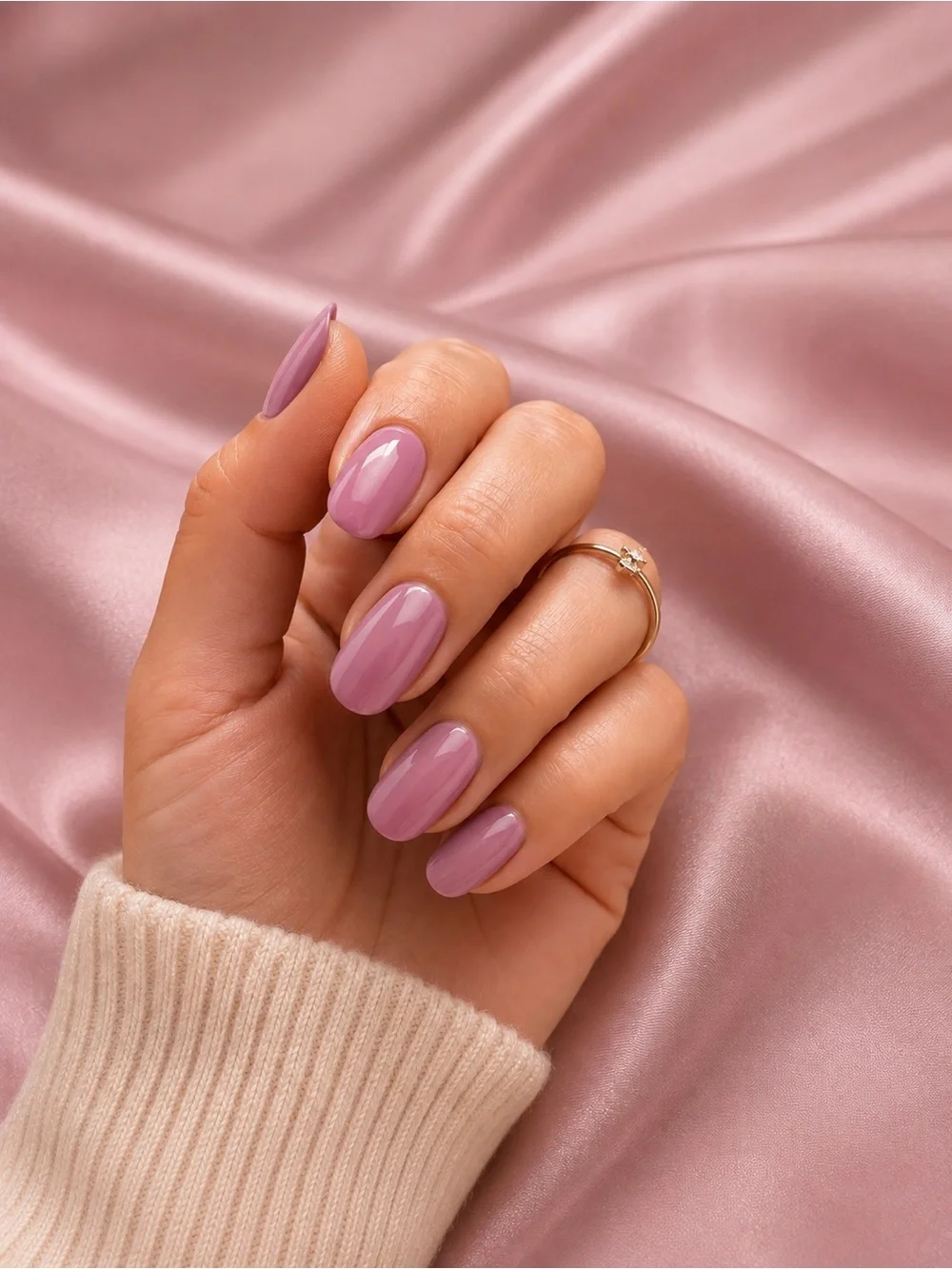 Geluxe Nail Wraps - Pressed Leaf Olive Green